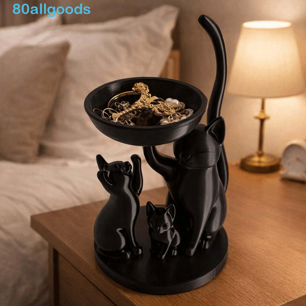 Bandeja De Armazenamento De Joias ALLGOODS1 , Decorativa De Gato Impressa Em 3D , Ornamento Que Economiza Espaço em Oferta na Shopee