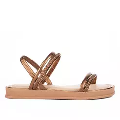 Sandália Dakota Flatform Metalizada Y8441
