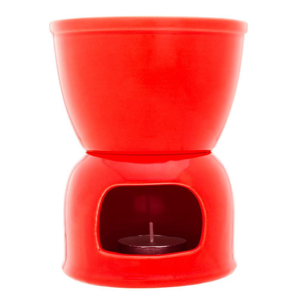 Aparelho Foundue para 2 Wolff de Porcelana Vermelho 400ml