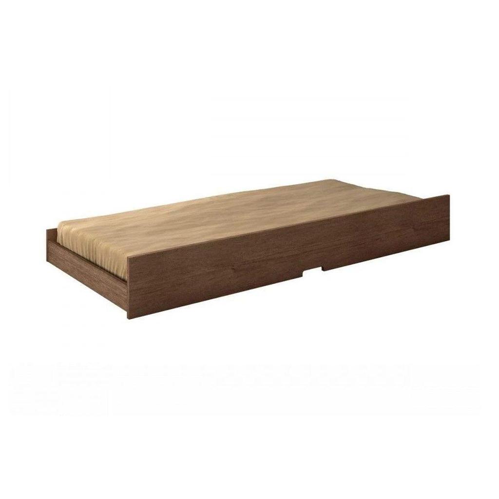 Cama Auxiliar Solteiro Premium II Cacau - Conquista em Oferta na Shopee