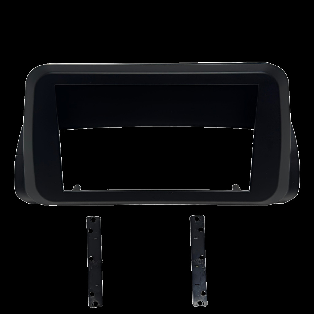 Moldura Painel Central Multimidia 7 Polegadas Pioneer Fiat Argo Cronos Preto Fosco