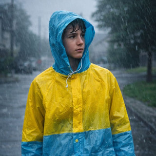 Capa de Chuva Infantil 100% PVC, Fofa e Impermeável Com Cordão capuz e Viseira Escola Passeio em Oferta na Shopee