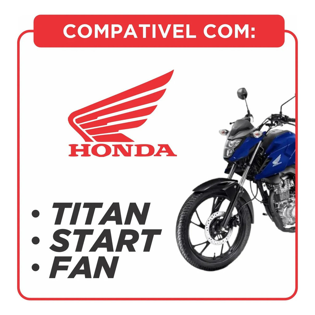 Buzina Moto Cg Today Titan Fan 125 150 160 Todas Biz 100 125 · foto 2