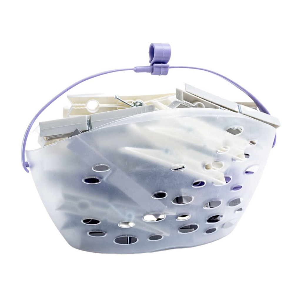 Cesto com 36 Prendedores de Plástico Multiuso - Simplo em Oferta na Shopee