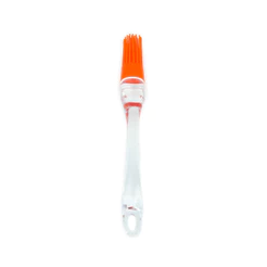 Pincel de Silicone Redondo com Cabo Transparente - Mozcada