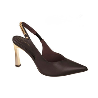 Scarpin Slingback Feminino Bebecê Salto Taça Moda Social Elegante Escritório Chique Moderno Original em Oferta na Shopee