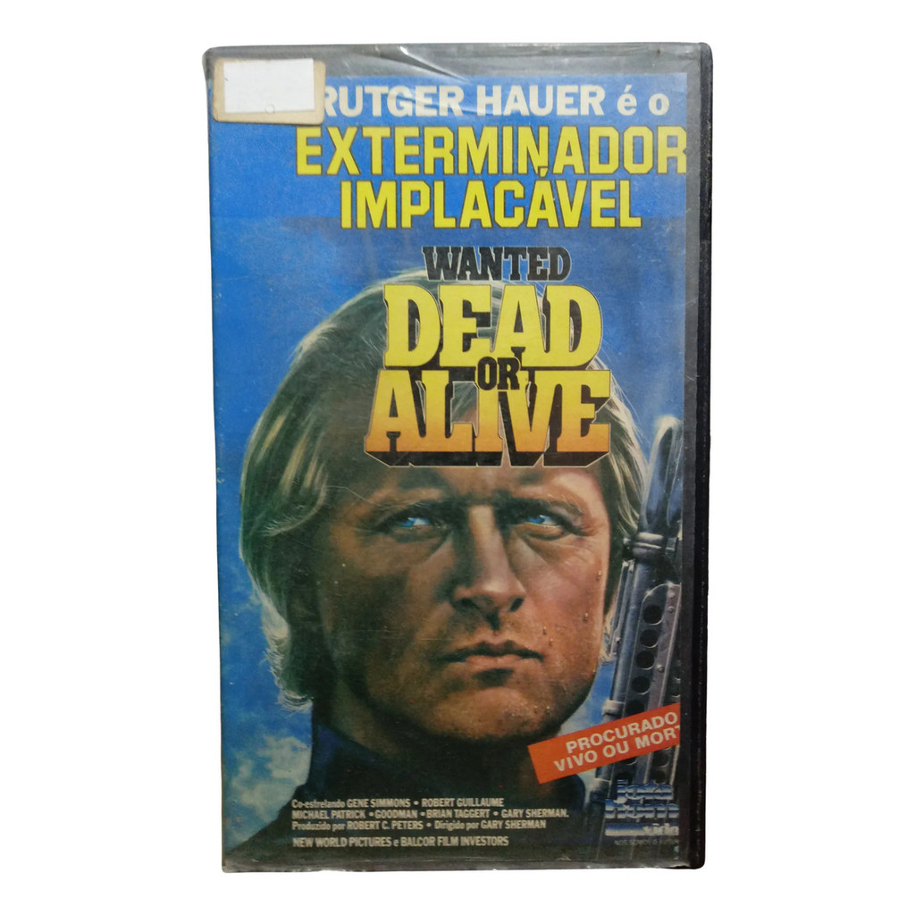 Vhs Exterminador Implacável Dead Or Alive - Rutger Hauer