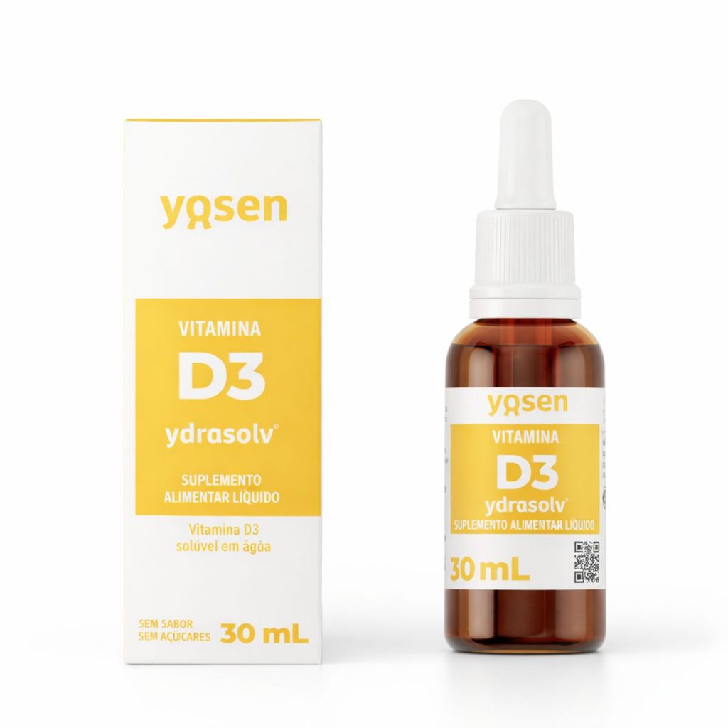 Suplemento Alimentar Líquido de Vitamina D3 em Gotas Yosen
