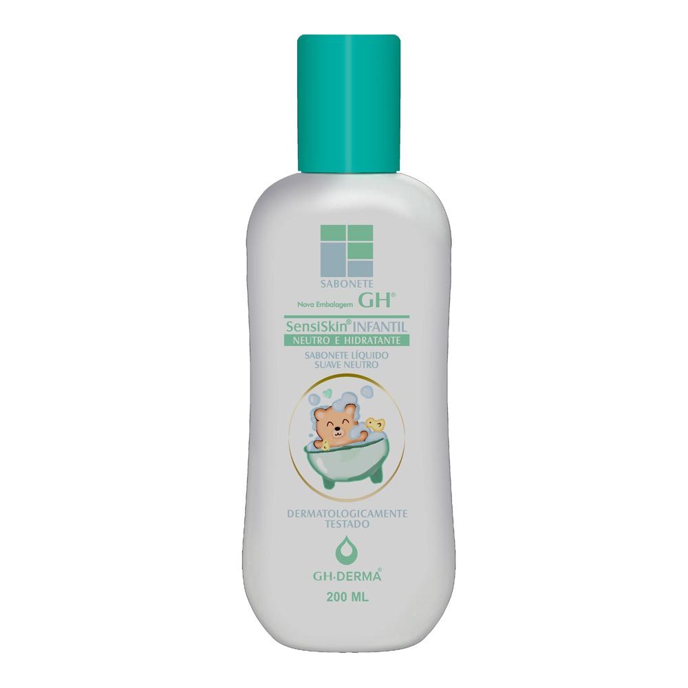 Sabonete Líquido SensiSkin GH Suave Neutro e Hidratante 200ml em Oferta na Shopee