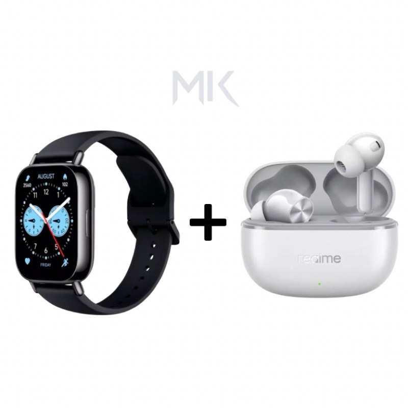 KIT Smartwatch Redmi Watch 5 Lite Amoled GPS A Prova Dagua + Fone de ouvido New