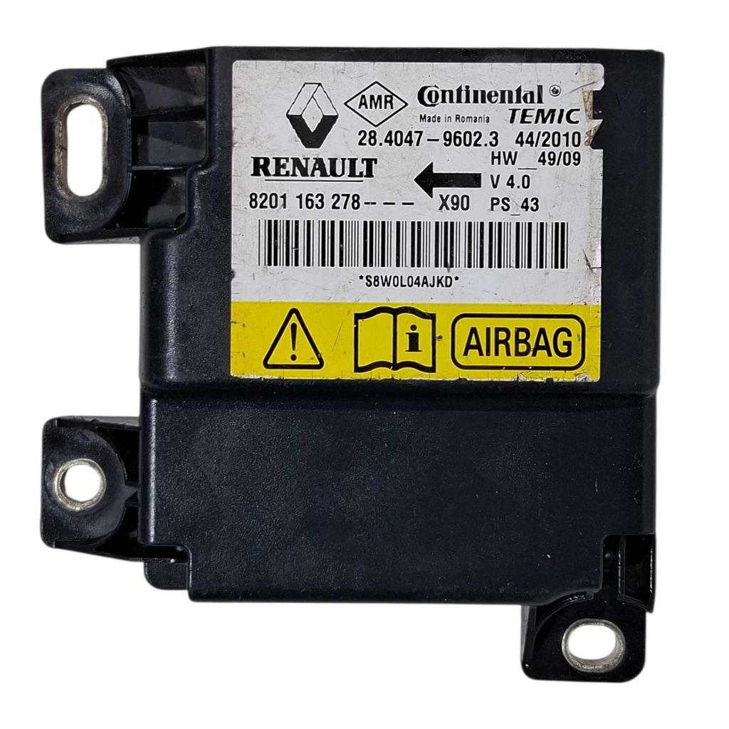 Módulo Airbag Renault Sandero Logan 2012/2014 8201163278 1