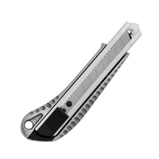 Estilete De Metal Profissional Lâmina de 18mm Multiuso Utilizado em Serviços Domesticos Artesanato em Oferta na Shopee