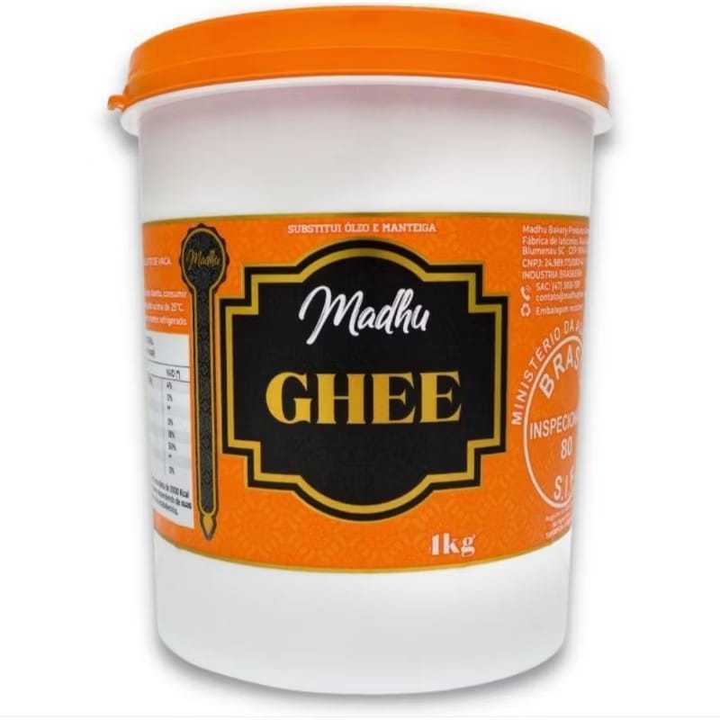 Manteiga Ghee Tradicional Madhu 1kg em Oferta na Shopee