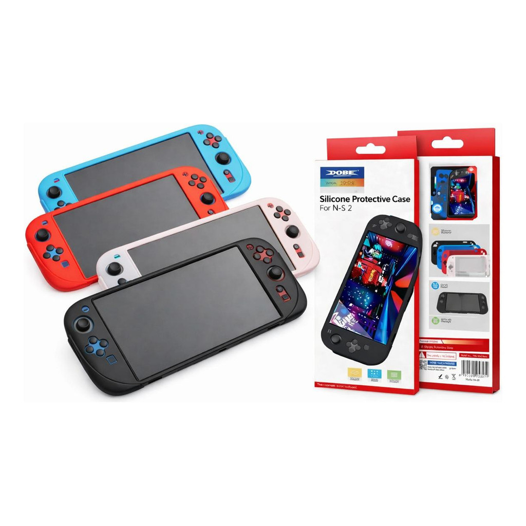 Capa Protetora Silicone Para Nintendo Switch 2 Ns2 N-switch2