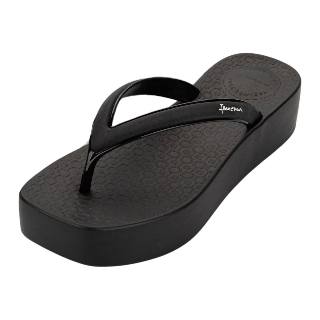 Tamanco de Dedo Feminino Plataforma Casual Dia a Dia Ipanema