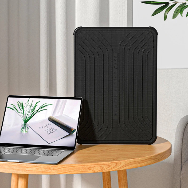 Nova Capa Protetora Para Laptop MacBook Pro 14 , Bolsa À Prova De Choque 16.2 , Air 13.6