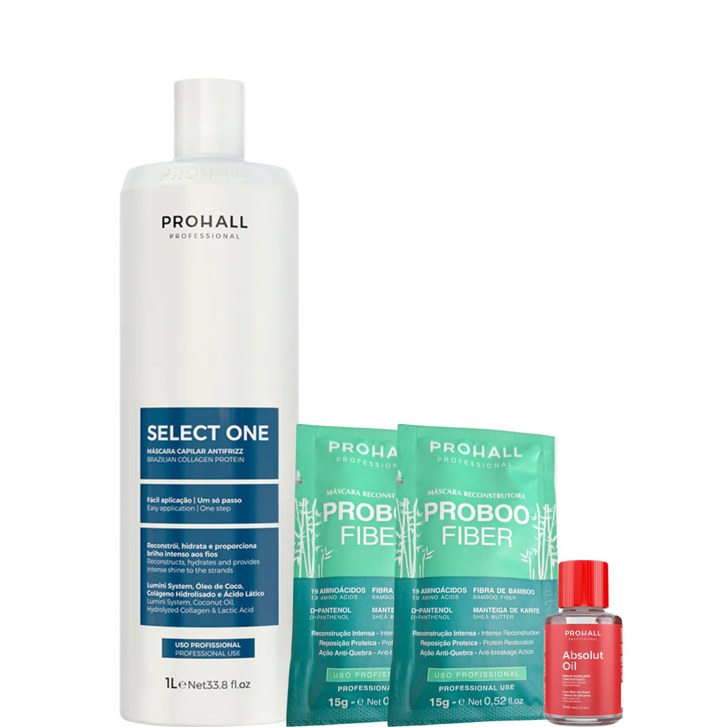 Kit Select One 1 Lt + Óleo Absolut 7 Ml + Sachês SB