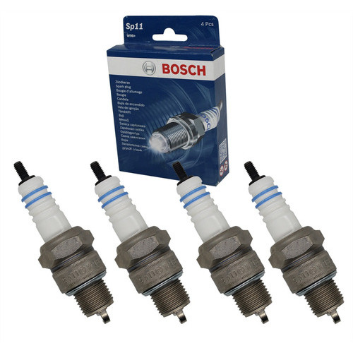 Imagem Jogo Velas Bosch Fusca 1300 1500 1600 Rosca Curta Gas Sp11 