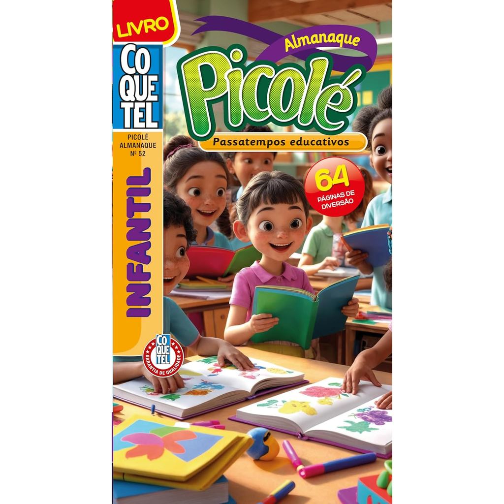 Coquetel Almanaque Picolé 52 | Passatempos Educativos