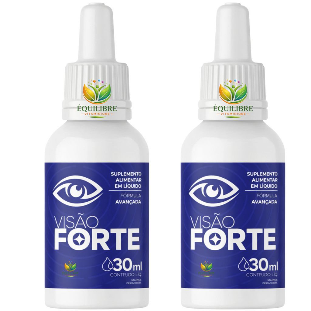 Visão Forte 30ml Suplemento Alimentar Ocular Em Gotas Sabor Neutro — imagem 2 de 2