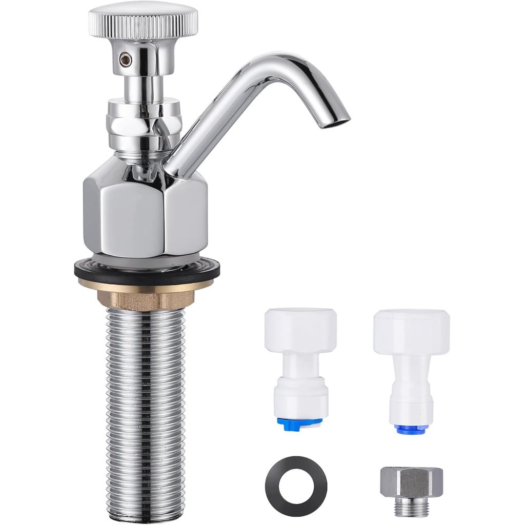 Torneira de Pia Dipper Well, Torneira de Pia para Balcão de Bar iVIGA, Ferramenta Comercial de Lavagem de Alimentos em L