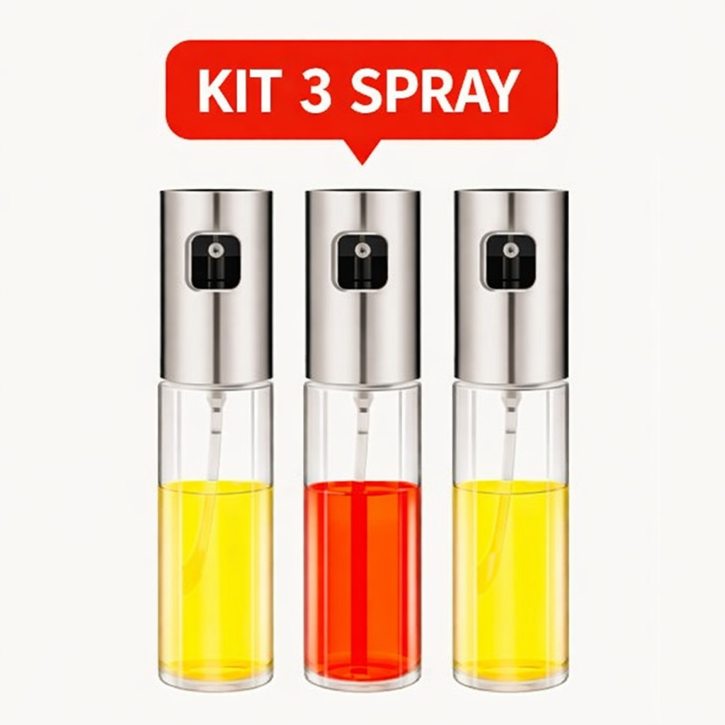 1/2/3 Peças Borrifador Azeite Pulverizador Premium Culinário Adequado Para Cozinhas 100ml Promoção