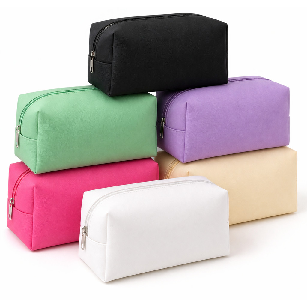 Kit Necessaires Lisas Para Brindes Tamanho Grande Resistente