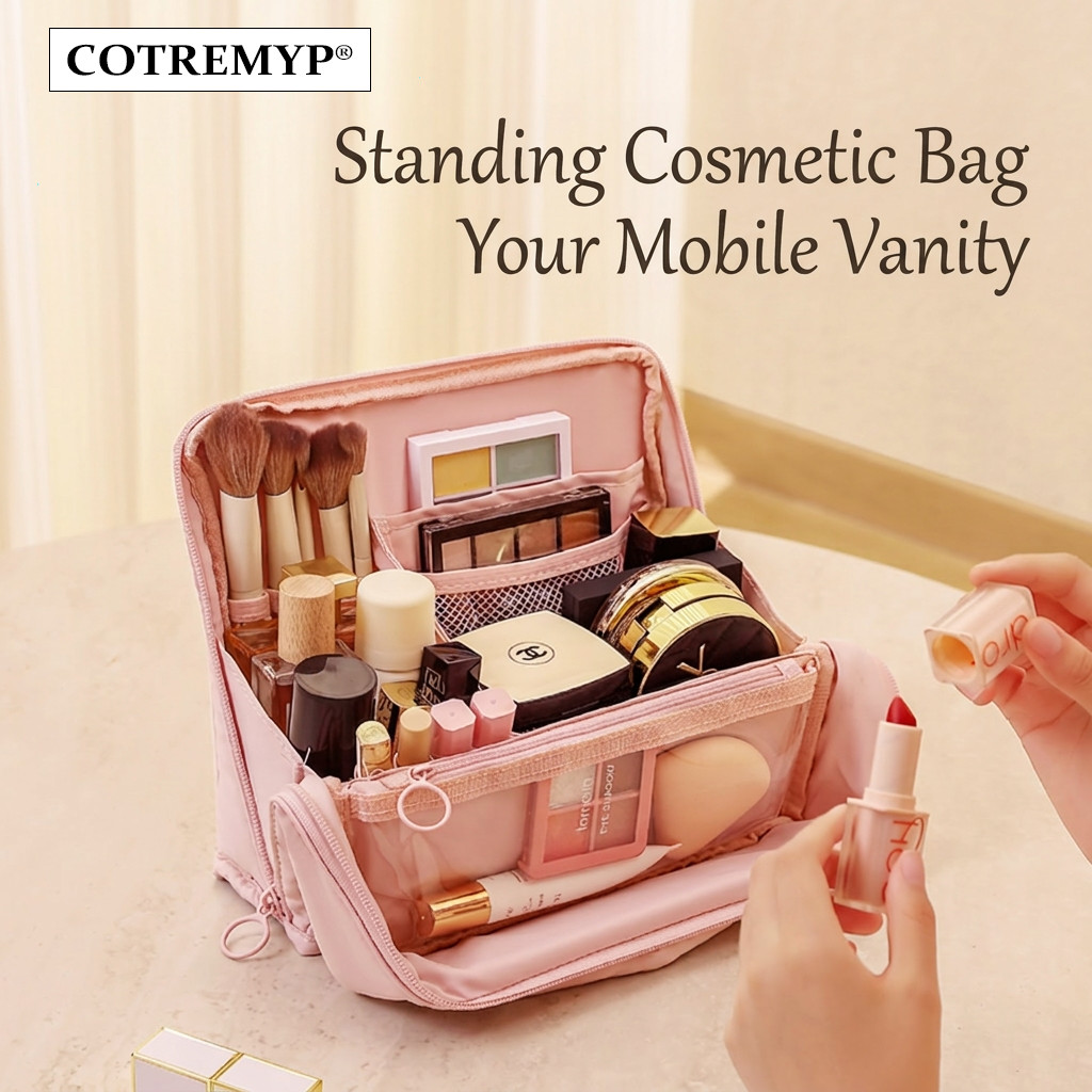 Bolsa De Viagem Feminina De Grande Capacidade-Armazenamento De Cosméticos Multifuncional Para Passeios