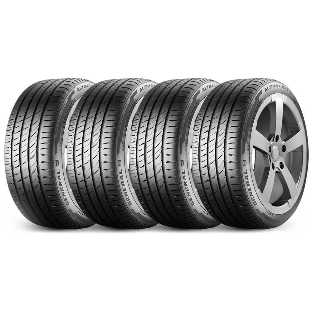 Kit 4 Pneu General by Continental Aro 15 205/60r15 91h Tl Al