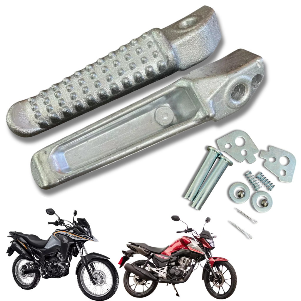 PEDALEIRA TRASEIRA TITAN 160 / XRE190 25- DIREITA em Oferta na Shopee