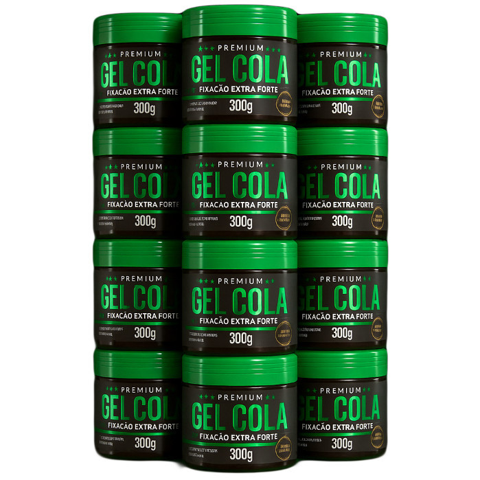 10 Gel Cola hidratante Masculino Monster Barber 300gr - Fixador para Cabelo