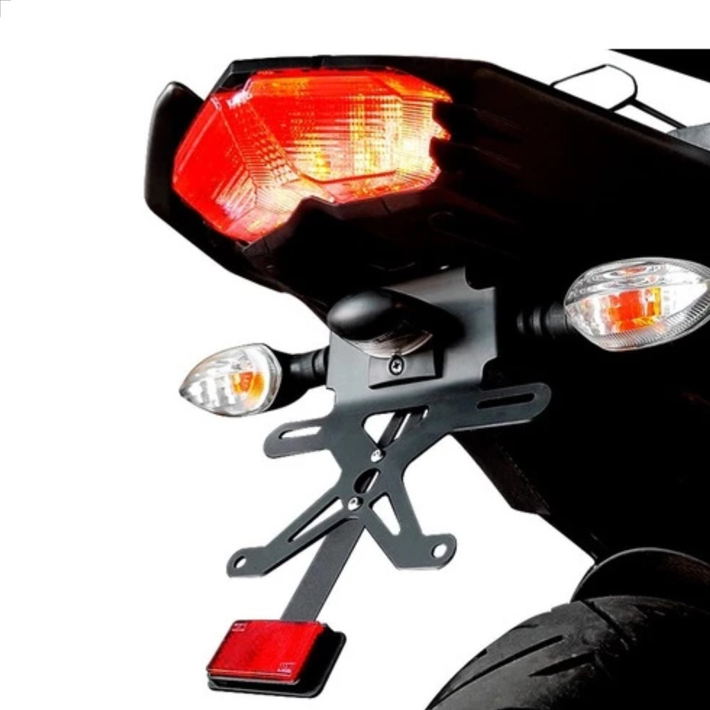 Suporte Rabeta Eliminador FZ25 22 A 25 Preto Aço