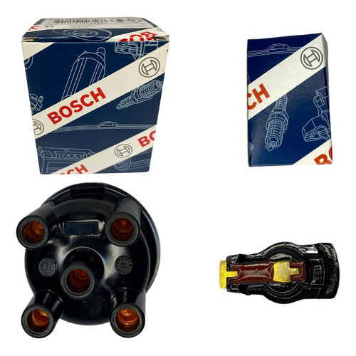 Kit Tampa + Rotor Distribuidor Bosch Chevette Fusca Opala