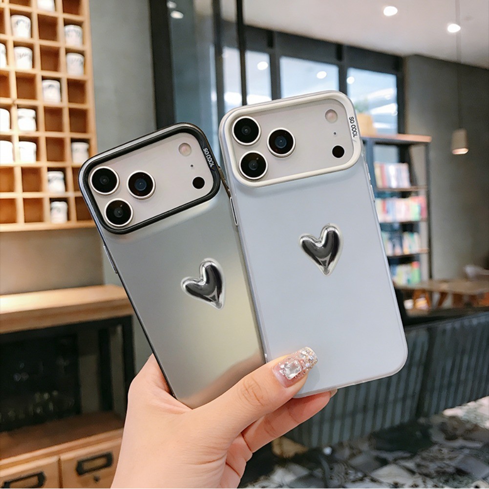 Capa DH Para Motorola MOTO G84 G54 G64 G54Power G14 G22 G24 C04 3D Metal Coração