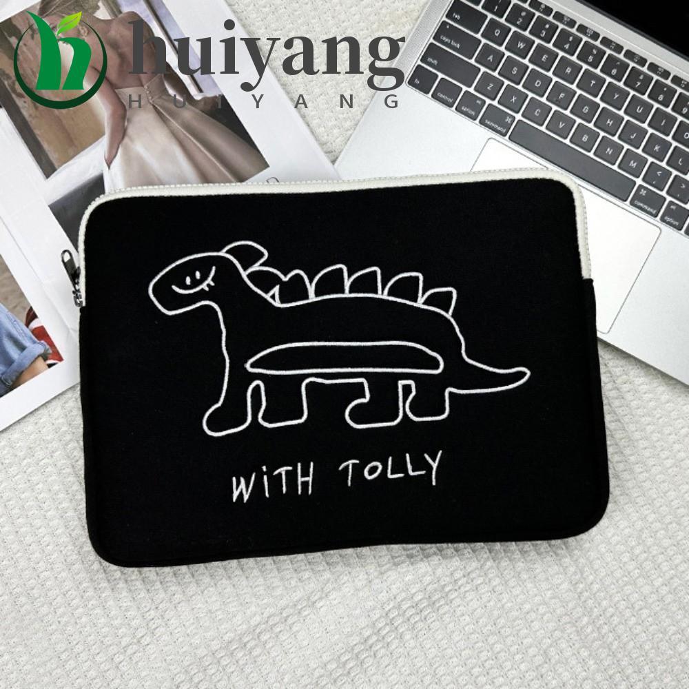 Bolsa Para Laptop HUIYANG Cartoon , Tablet De Urso De 15.6 Polegadas Fina Computador De Menina À Prova De Choque Gato