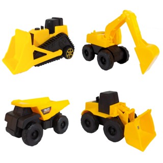 Kit 4 Carrinhos Construção Infantil com Escavadeira Caçamba em Oferta na Shopee