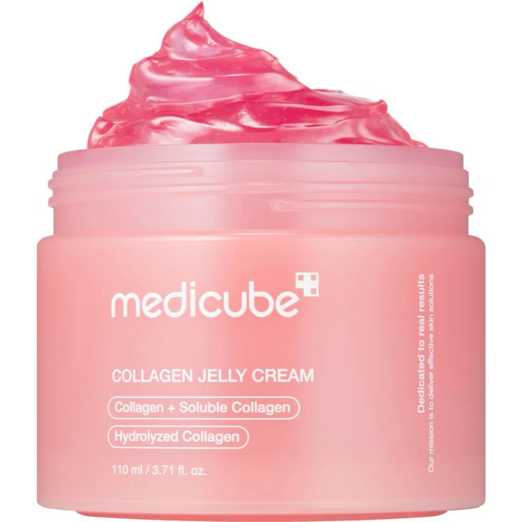 MEDICUBE COLLAGEN JELLY CREAM - 110ml (Hidratante Facial com Colágeno) em Oferta na Shopee
