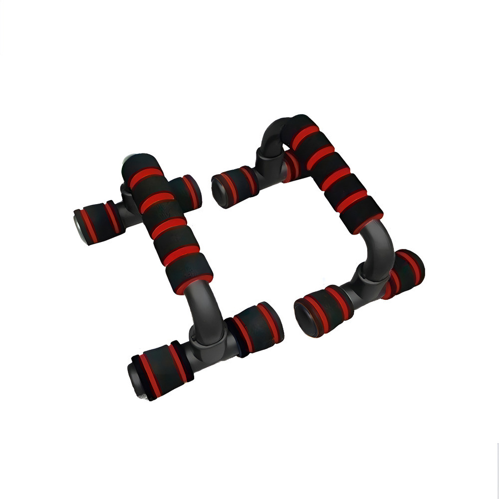 Kit Barra Para Apoio Flexão De Braço Suporte Fixo no Chão