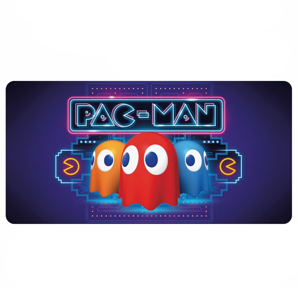 Mouse Pad Retangular Estampa Colorida Pac Video Game Man Acessório Gamer