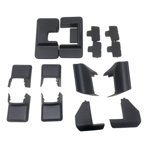 Kit Moldura Trilho Banco Jeep Commander 2025 Preto