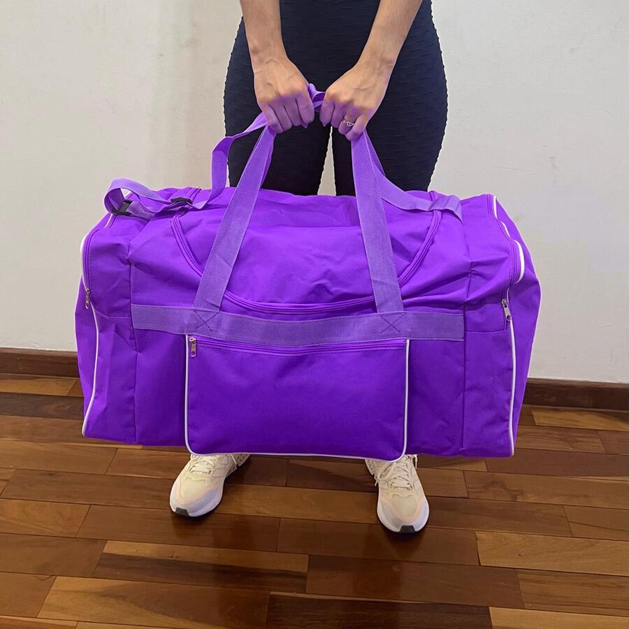 Bolsa Mala De Viagem Lisa Sem Estampa Bagagem Despachada Passeio Extra Grande EG