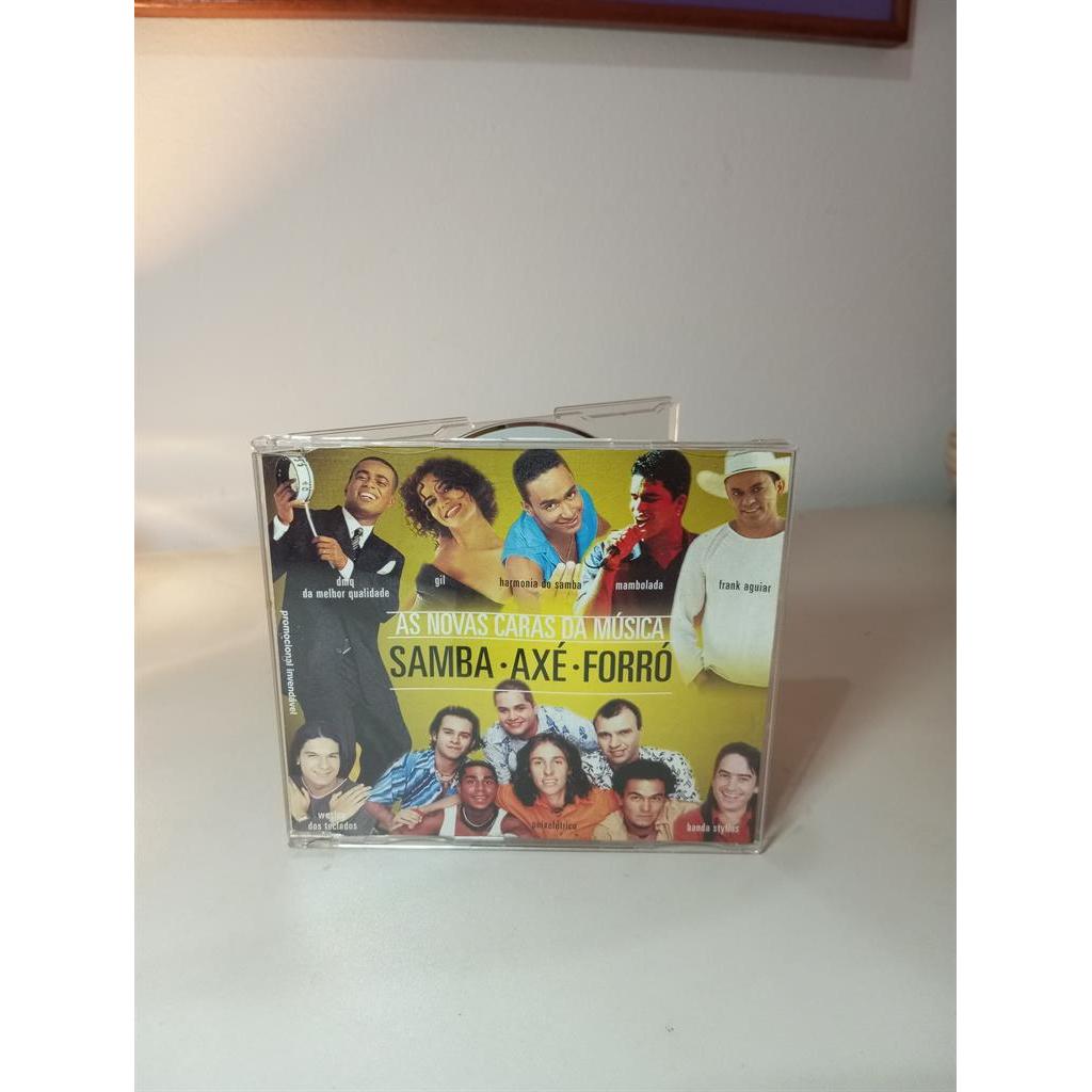 CD vários As novas caras da Música - Samba, axé, forró