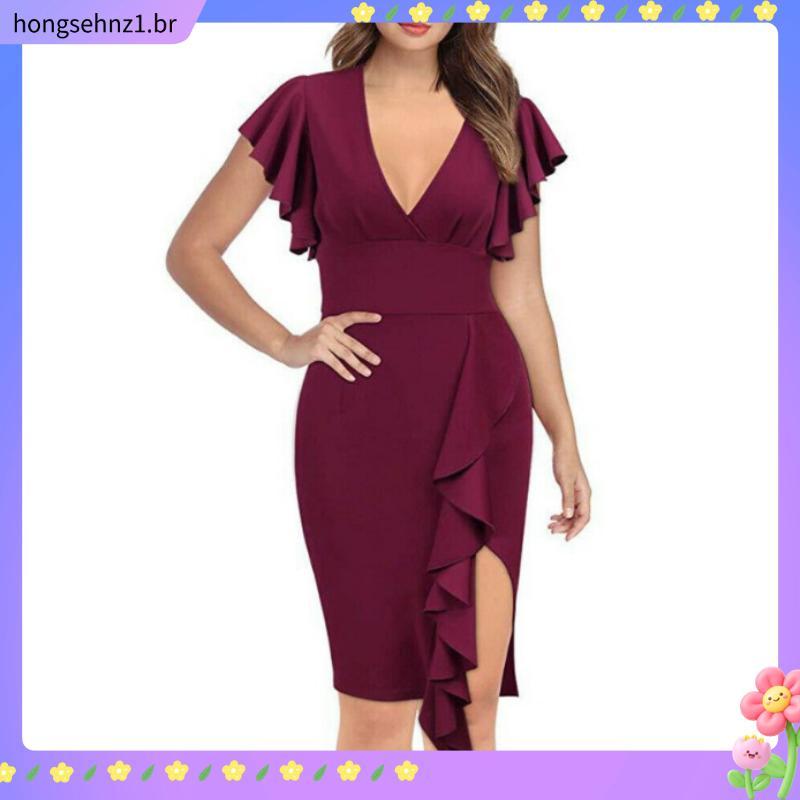 Vestido de Noiva Civil Gestante Minimalista Tubinho Com Decote De Tule Branco