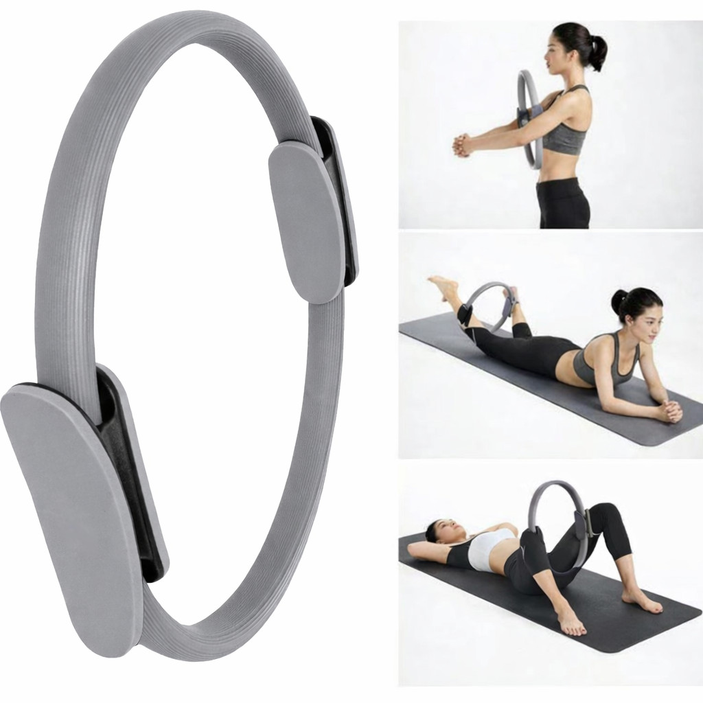 Anel Arco Pilates Yoga Flexível Fitness Fisioterapia Treinamento Reabilitacao Tonificador