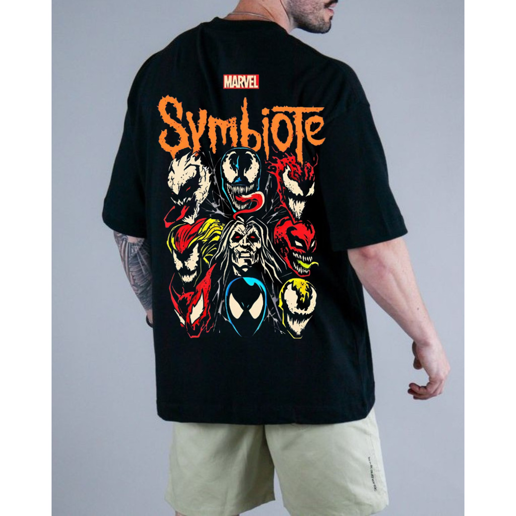 Camiseta Camisa Venom Symbiote – Estampa Dark Streetwear