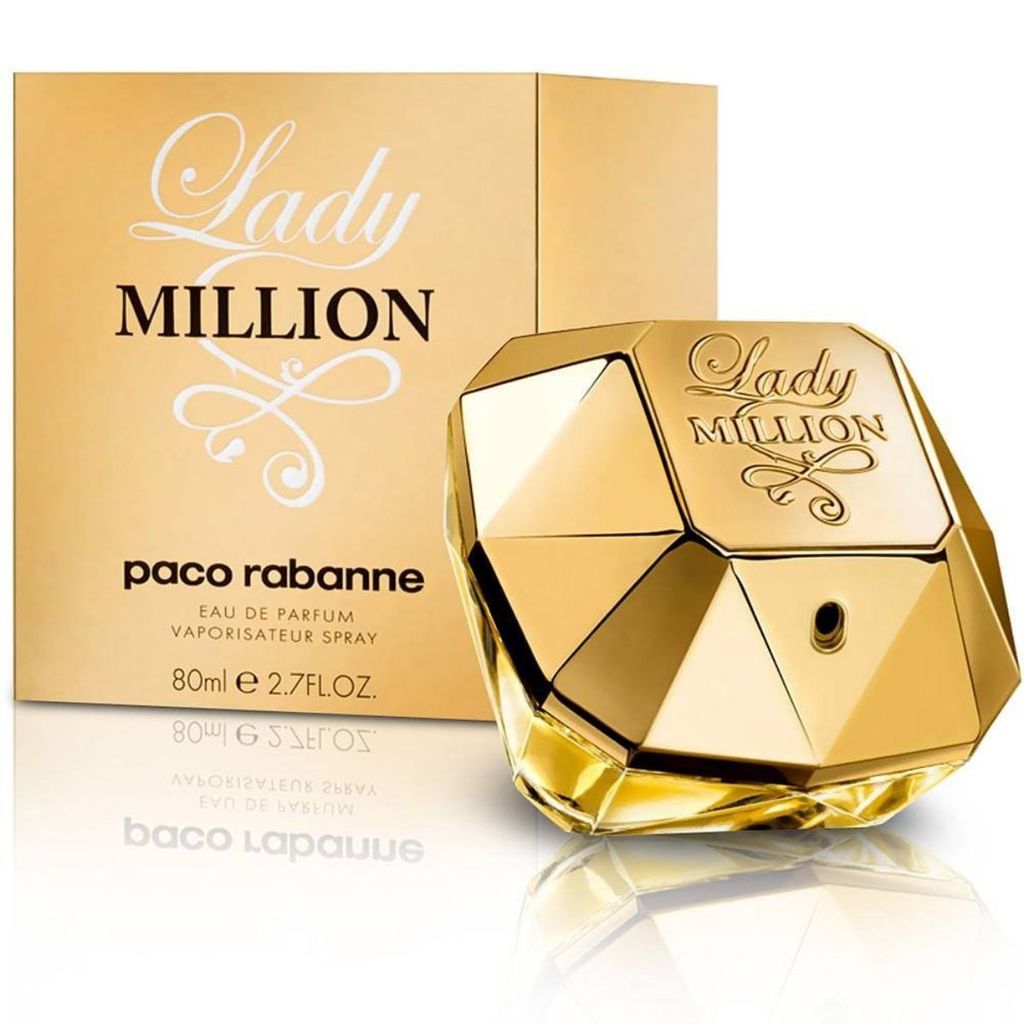 Perfume Lady Million Paco Rabanne Feminino Eau de Parfum - 80 ml em Oferta na Shopee