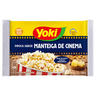 Yoki Manteiga de Cinema Pipoca Micro-Ondas em Oferta na Shopee