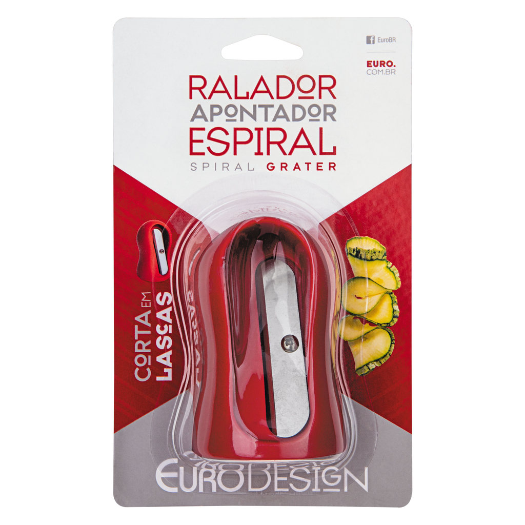 Imagem Ralador De Legumes Apontador Descascador De Cenoura Cortador Espiral