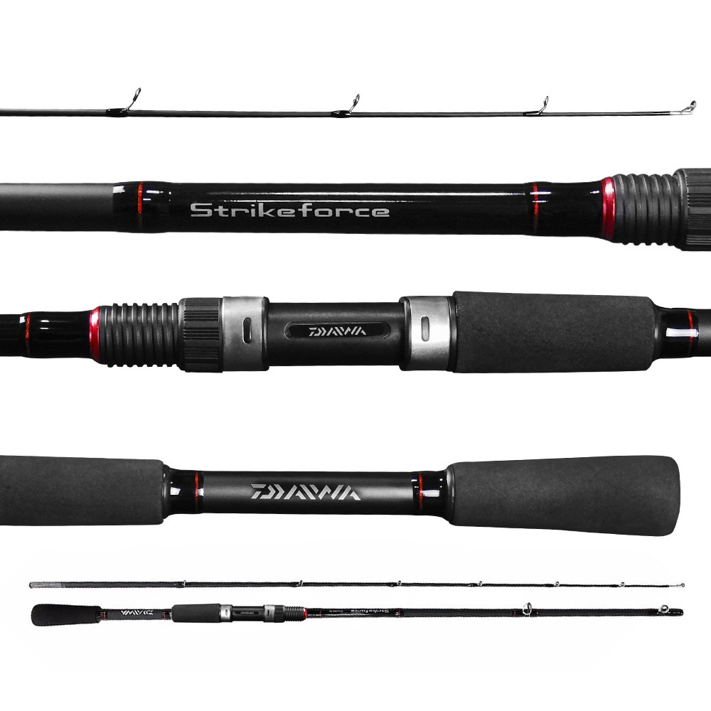 Vara Para Molinete Daiwa Strikeforce 6'0" (1,83m) 8-17Lbs SF602MRS-BR - 2 Partes
