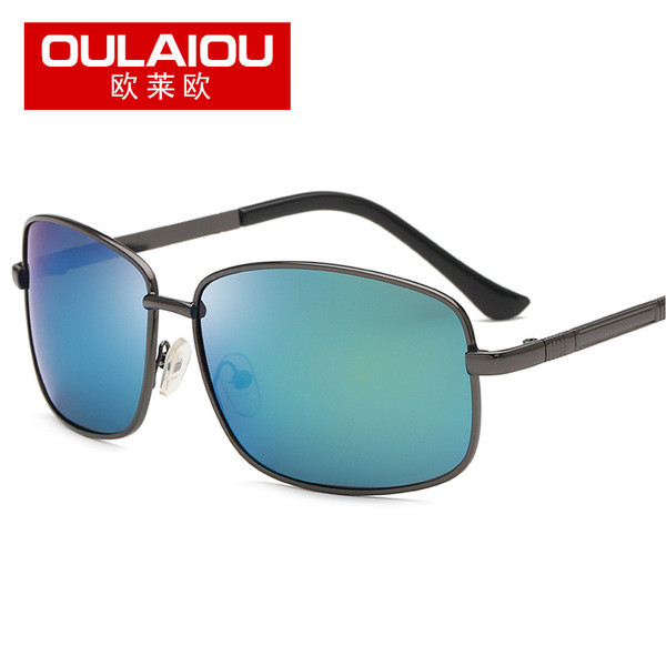 oculos de sol masculino Olaio óculos de sol masculino na moda condução polarizado sapo óculos de sol motorista condução